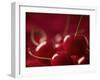 Glossy Red Cherries-Steve Lupton-Framed Photographic Print