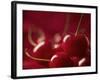 Glossy Red Cherries-Steve Lupton-Framed Photographic Print