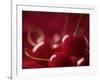 Glossy Red Cherries-Steve Lupton-Framed Photographic Print