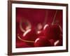 Glossy Red Cherries-Steve Lupton-Framed Photographic Print