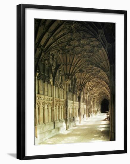 Gloucester Cathedral, Gloucester, Gloucestershire, England, United Kingdom-Adam Woolfitt-Framed Photographic Print