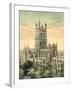 Gloucester Cathedral, Gloucestershire, C1870-Stannard & Son-Framed Giclee Print