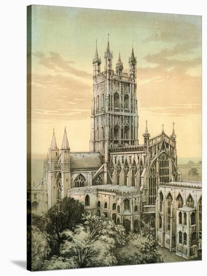 Gloucester Cathedral, Gloucestershire, C1870-Stannard & Son-Stretched Canvas