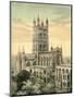 Gloucester Cathedral, Gloucestershire, C1870-Stannard & Son-Mounted Premium Giclee Print