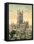 Gloucester Cathedral, Gloucestershire, C1870-Stannard & Son-Framed Stretched Canvas