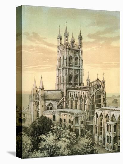 Gloucester Cathedral, Gloucestershire, C1870-Stannard & Son-Stretched Canvas