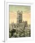 Gloucester Cathedral, Gloucestershire, C1870-Stannard & Son-Framed Giclee Print