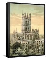 Gloucester Cathedral, Gloucestershire, C1870-Stannard & Son-Framed Stretched Canvas