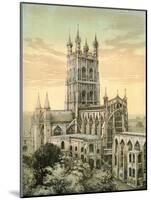 Gloucester Cathedral, Gloucestershire, C1870-Stannard & Son-Mounted Giclee Print