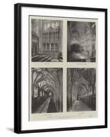 Gloucester Cathedral, Reopening of the Lady Chapel-null-Framed Giclee Print