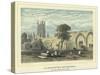 Gloucester Cathedral, View from St Catherine's Abbey-Benjamin Baud-Stretched Canvas