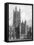 Gloucester Cathedral-WH Bartlett-Framed Stretched Canvas