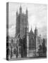 Gloucester Cathedral-WH Bartlett-Stretched Canvas