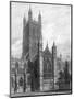 Gloucester Cathedral-WH Bartlett-Mounted Art Print