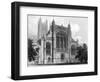 Gloucester Cathedral-WH Bartlett-Framed Art Print