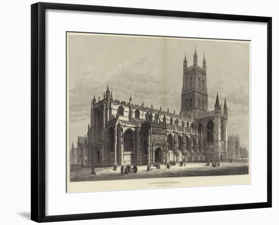 Gloucester Cathedral-Samuel Read-Framed Giclee Print
