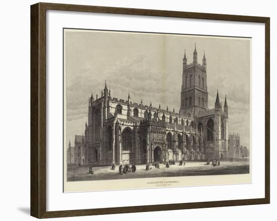 Gloucester Cathedral-Samuel Read-Framed Giclee Print