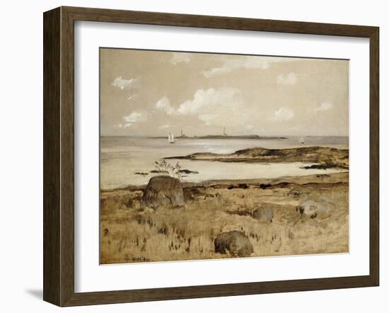 Gloucester Coast-John Henry Twachtman-Framed Giclee Print