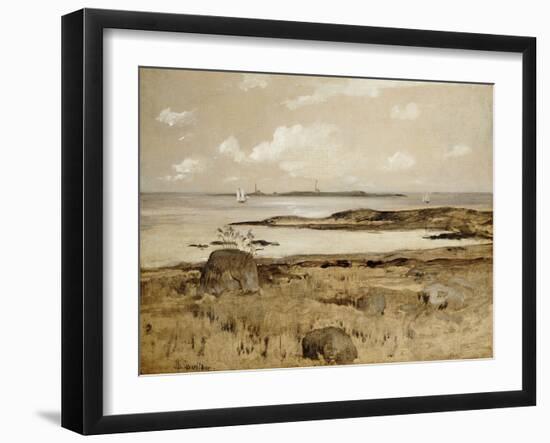 Gloucester Coast-John Henry Twachtman-Framed Giclee Print