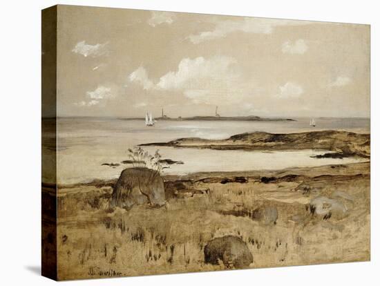 Gloucester Coast-John Henry Twachtman-Stretched Canvas