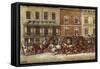 Gloucester Coffee House, Piccadilly-J.C. Maggs-Framed Stretched Canvas