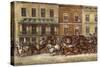 Gloucester Coffee House, Piccadilly-J.C. Maggs-Stretched Canvas