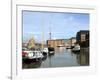 Gloucester Docks, Gloucestershire-Peter Thompson-Framed Photographic Print