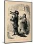 'Gloucester goes into mourning for this little Nephews',-John Leech-Mounted Giclee Print