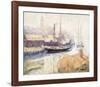 Gloucester Harbor, 1913-Hayley Lever-Framed Art Print