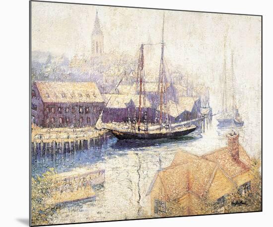 Gloucester Harbor, 1913-Hayley Lever-Mounted Art Print