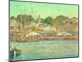 Gloucester Harbour, 1917-Childe Hassam-Mounted Giclee Print