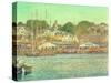 Gloucester Harbour, 1917-Childe Hassam-Stretched Canvas