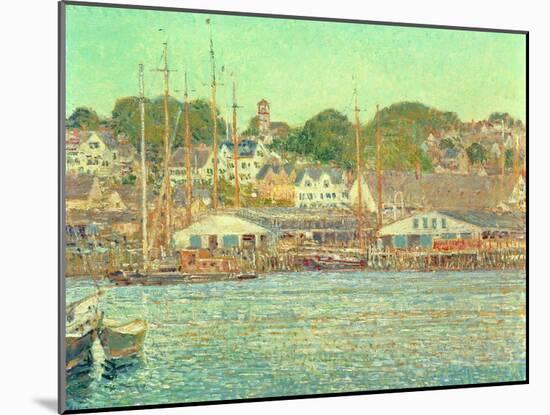 Gloucester Harbour, 1917-Childe Hassam-Mounted Giclee Print