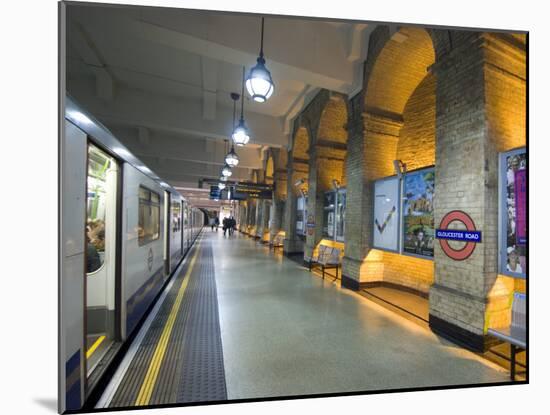 Gloucester Road Tube Station, London, England, United Kingdom, Europe-Ethel Davies-Mounted Photographic Print