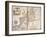 Gloucester(Shire), 1579-Christopher Saxton-Framed Giclee Print