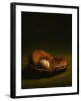 Glove and Baseball-James L. Amos-Framed Photographic Print