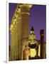 Glow at Luxor Temple-Jim Zuckerman-Framed Photographic Print