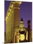 Glow at Luxor Temple-Jim Zuckerman-Mounted Photographic Print