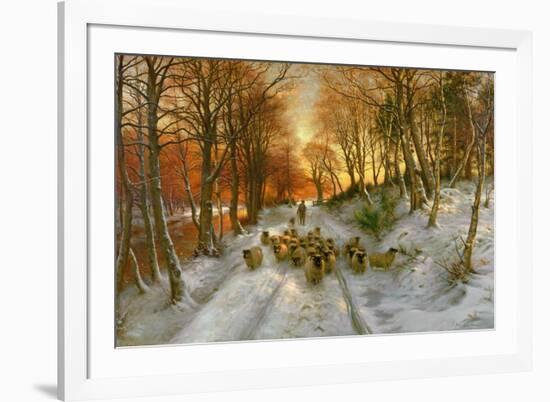 Glowed with Tints of Evening Hours-Joseph Farquharson-Framed Giclee Print