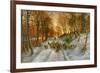 Glowed with Tints of Evening Hours-Joseph Farquharson-Framed Giclee Print