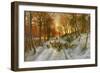 Glowed with Tints of Evening Hours-Joseph Farquharson-Framed Giclee Print