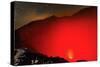 Glowing Active 700M Wide Volcanic Crater of Volcan Telica with Lava Vents Far Below-Rob Francis-Stretched Canvas