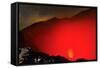 Glowing Active 700M Wide Volcanic Crater of Volcan Telica with Lava Vents Far Below-Rob Francis-Framed Stretched Canvas