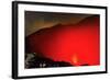 Glowing Active 700M Wide Volcanic Crater of Volcan Telica with Lava Vents Far Below-Rob Francis-Framed Photographic Print