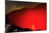 Glowing Active 700M Wide Volcanic Crater of Volcan Telica with Lava Vents Far Below-Rob Francis-Mounted Photographic Print