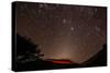 Glowing Active Volcanic Crater of Volcan Telica at Night with Star Trails and Shooting Star-Rob Francis-Stretched Canvas