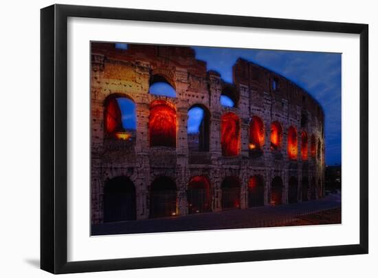 Glowing Arches-George Oze-Framed Photographic Print