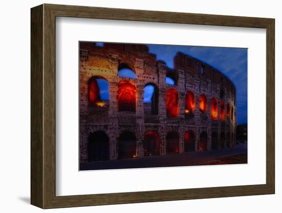 Glowing Arches-George Oze-Framed Photographic Print