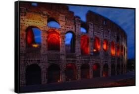 Glowing Arches-George Oze-Framed Stretched Canvas