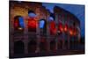 Glowing Arches-George Oze-Stretched Canvas